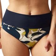 Chantelle Flowers High Waist Bikini Brief Blau mit Blume 38 Damen