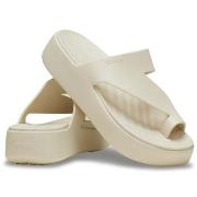 Crocs Getaway Platform Toe Loop Elfenbein US W7 (EU 37-38) Damen
