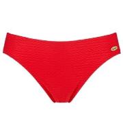 Damella Brigitte Textured Bikini Brief Rot Nylon 38 Damen