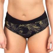 Femilet Honduras Midi Bikini Brief Grün gemustert 40 Damen