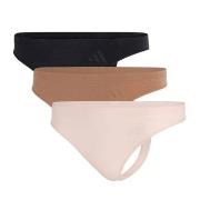 adidas 3P Sport Active Seamless Low Rise Thongs Mixed Polyamid Small D...