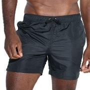Panos Emporio Badehosen Luxe Swimshort Schwarz Polyester Small Herren