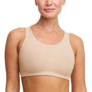 Swegmark BH Core Sports Bra Moulded Cups Beige Polyamid Small Damen