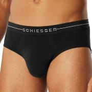 Schiesser 2P Cotton Flex Rio Briefs Schwarz Baumwolle Small Herren
