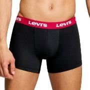 Levis 2P Repeat Logo Boxer Brief Schwarz/Weiß Baumwolle Small Herren