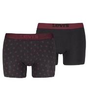 Levis 2P Denim Geo Boxer Rot Baumwolle Medium Herren