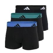 adidas 3P Active Flex Cotton Trunk Blaugrün Baumwolle Small Herren