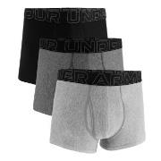 Under Armour 3P Performance Tech Boxer Grau/Schwarz Polyester Small He...