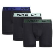 Nike 6P Everyday Essentials Micro Boxer Brief Schwarz/Grün Polyester M...