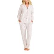 Damella Cotton Flannel Pyjamas Mixed Baumwolle Medium Damen