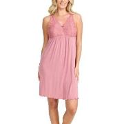 Damella Louise Nightdress Without Sleeves Rosa Viskose Small Damen