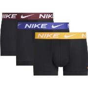 Nike 3P Everyday Essentials Micro Trunks Schwarz/Gelb Polyester Small ...