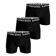 Björn Borg 3P Bamboo Cotton Blend Boxers Schwarz Small Herren
