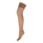 Decoy Strumpfhosen Stay-Up 20 Den Beige Polyamid L/XL Damen