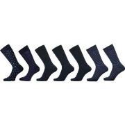 Dovre 7P Bamboo Viscose Socks Marine Gr 40/45 Herren