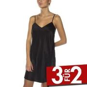Damella 44001 Nightdress Schwarz Seide Small Damen