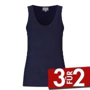 Damella Bamboo 31301 Tank Top Marine Bambus Small Damen