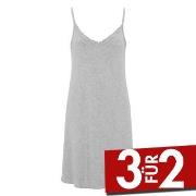 Damella Bamboo Nightdress Without Sleeves Grau Bambus Small Damen