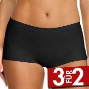 Damella Classic Microfiber Maxi Brief Schwarz Small Damen