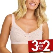 Damella BH Classic Soft Lace Bra Puder A 75 Damen