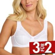 Damella BH Classic Underwire Lace Bra Weiß B 75 Damen