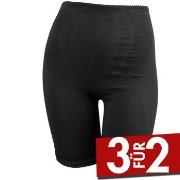 Damella Shape Control High Waist Long Leg Brief Schwarz Small Damen