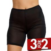 Damella Silk Shorts Schwarz Seide Small Damen
