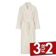 Damella Soft Velour Terry Robe Weiß Small Damen