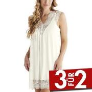 Damella Viscose Plain Sleeveless Nightdress Elfenbein Viskose Small Da...