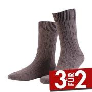 Amanda Christensen Supreme Wool Sock Braun Gr 39/42