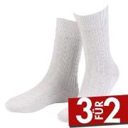 Amanda Christensen True Ankle Rib Sock Sand Gr 39/42 Herren