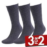 Amanda Christensen 3P True Ankle Soft Top Sock Anthrazit Gr 39/42 Herr...