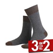Amanda Christensen True Contrast Ankle Sock Grau Gr 39/42