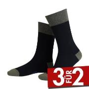 Amanda Christensen True Contrast Ankle Sock Schwarz/Grau Gr 39/42