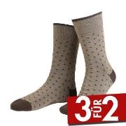 Amanda Christensen True Dot Ankle Sock Hellbraun Gr 39/42