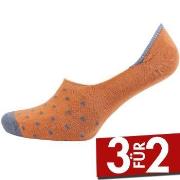 Amanda Christensen True Dot Invisible Sock Blau/Orange Gr 43/44