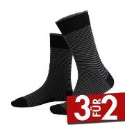 Amanda Christensen True Stripe Ankle Sock Schwarz Gr 39/42