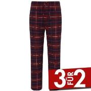 Jockey Pants Flannel Marine/Rot Baumwolle Medium Herren