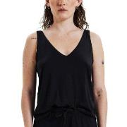 Bread and Boxers Pyjama Tank Top Schwarz Modal Small Damen