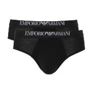 Armani Endurance Briefs 2P Schwarz Baumwolle Small Herren