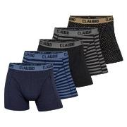 Claudio 5P Trunks Gestreift Small Herren