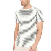 Resteröds Bamboo Crew Neck Gestreift Small Herren