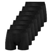 Resteröds 7P Gunnar Cotton Schwarz Ökologische Baumwolle Small Herren