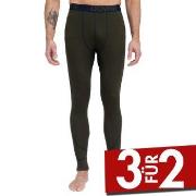 Dovre Wool Bottom Long Johns Armeegrün Wolle Small Herren