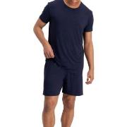 Bamboo Basics Nolan PJ Set Navy Viskose Small Herren