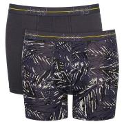 Sloggi 2P Men Start Short C2P Graumelliert Baumwolle Small Herren