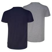 Levis 2P Base Crew Neck T-shirt Marine/Grau Baumwolle Small Herren