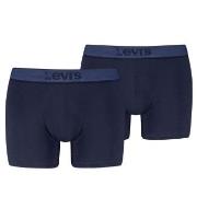Levis 2P Men Twill Boxer Brief Marine Baumwolle Small Herren