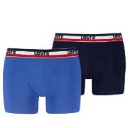 Levis 2P Sportswear Logo Base Boxer Marine/Blau Baumwolle Small Herren