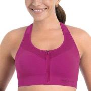 Anita BH Active Front Zip Sports Bra Dunkelrosa Nylon Small Damen